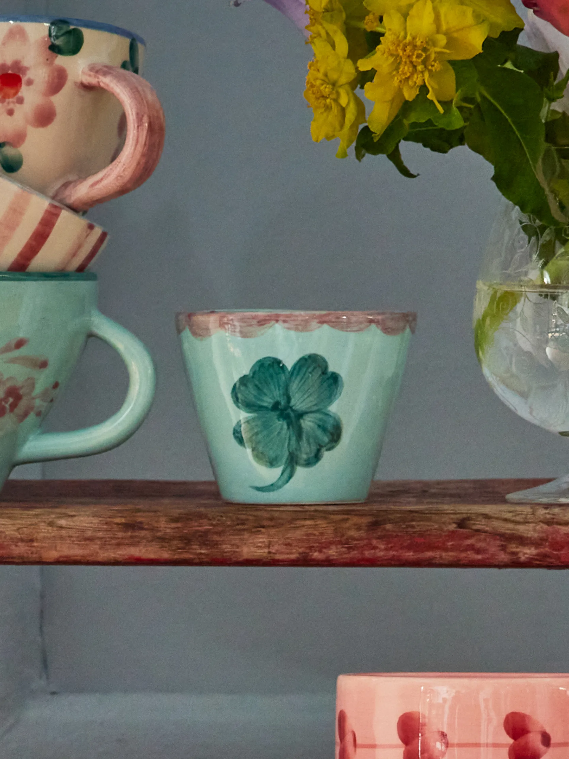 Tasse expresso céramique Rice 7 cl, Good Luck Clover RICE