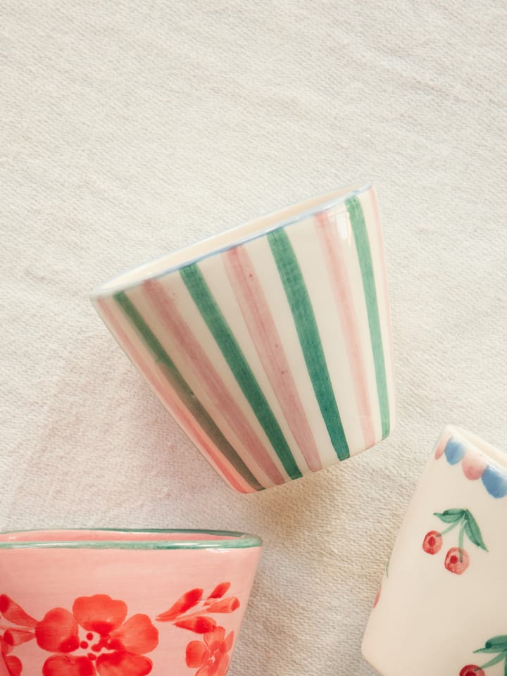 Tasse expresso céramique Rice 7 cl, Stripes RICE