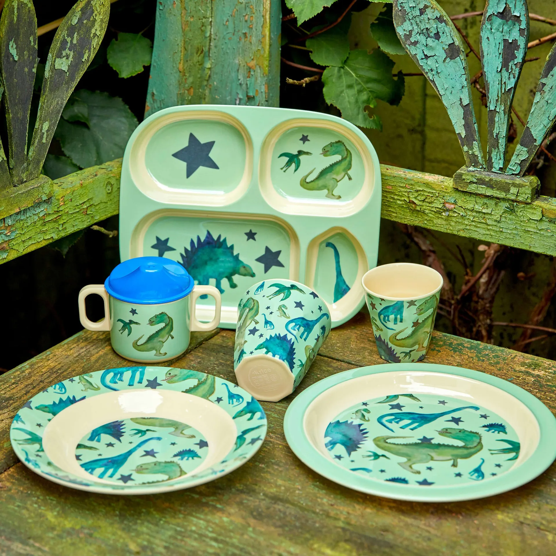 Tasse pour enfant Rice mélamine, Dinosaurs RICE