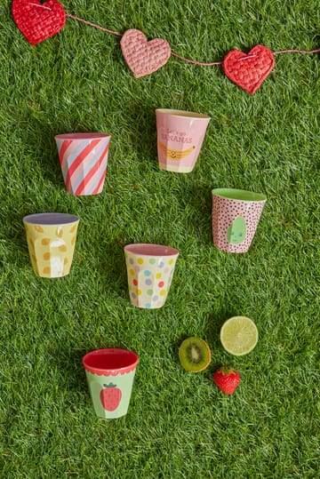 Tasse pour enfant Rice mélamine Lot de 6 - Happy fruits - RICE
