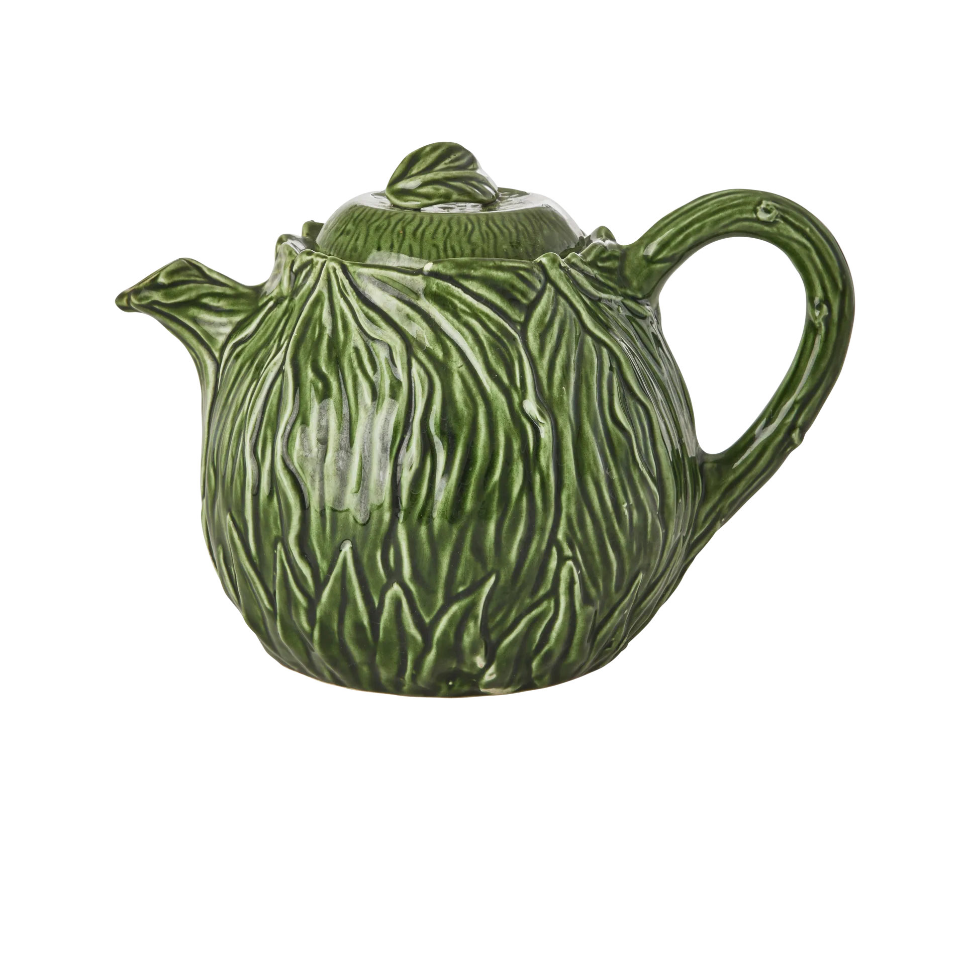 Théière céramique Rice 1,6 L, Embossed kale design RICE