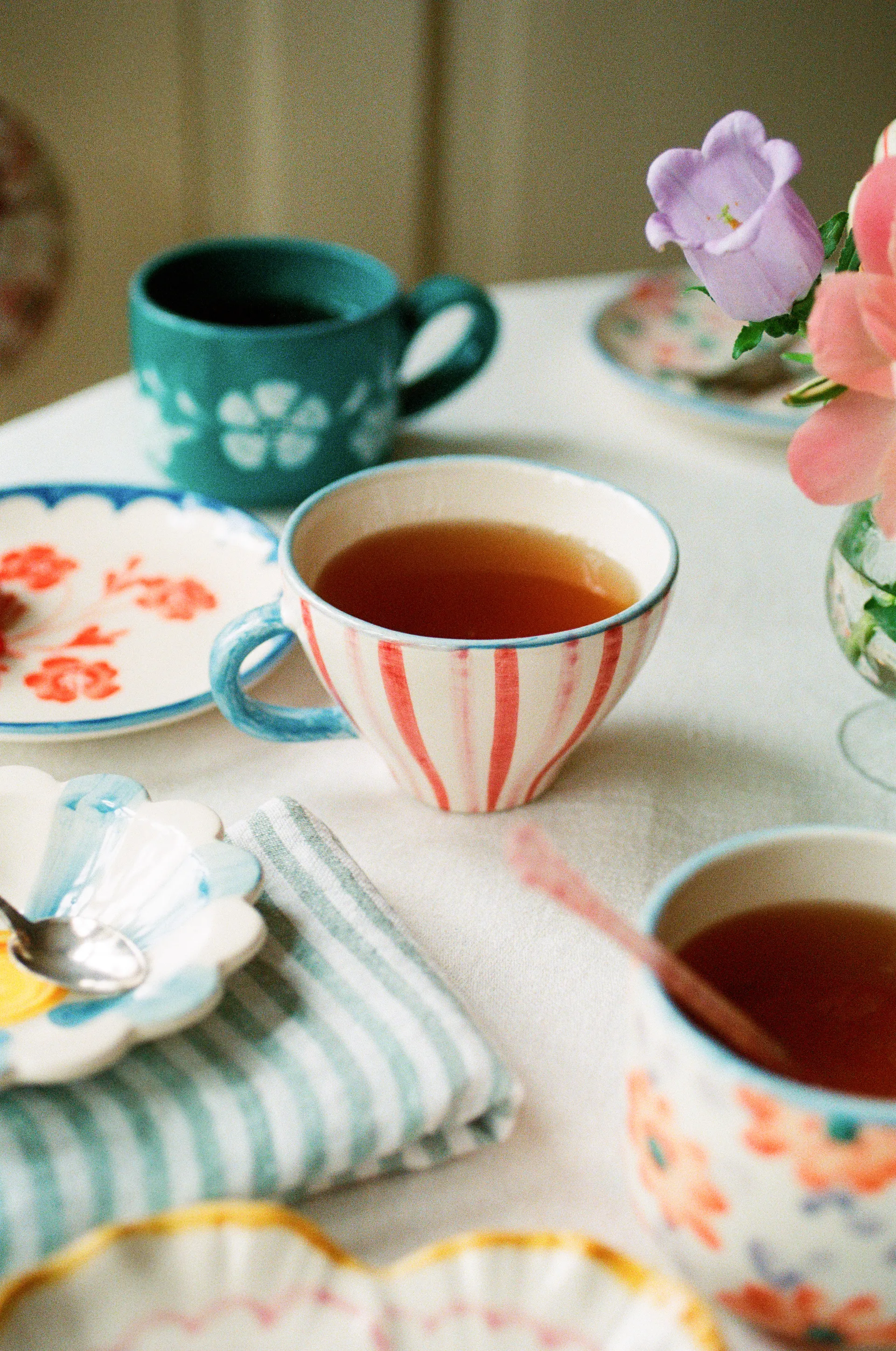 Théière céramique Rice, Stripes RICE