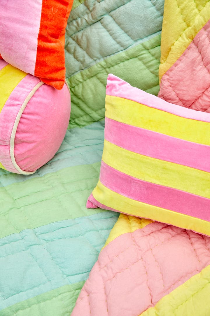 Traversin Rice 25x60 cm, Pink-yellow RICE