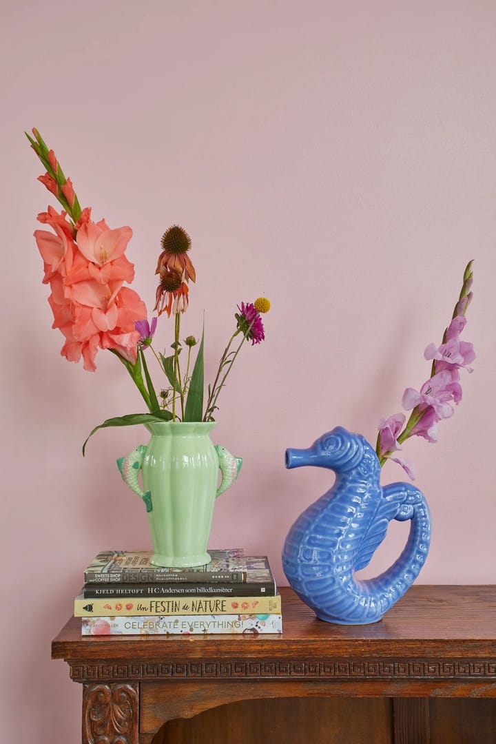 Vase Rice poisson 20 cm, Green RICE