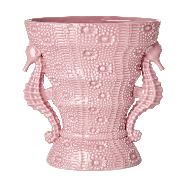 Vase seahorse Rice grand 25 cm - Pink - RICE