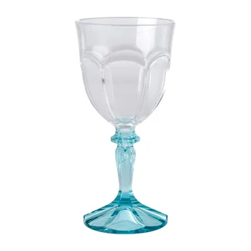 Verre à vin en acrylique Rice Two Tone 26,6 cl - Clear-menthe - RICE
