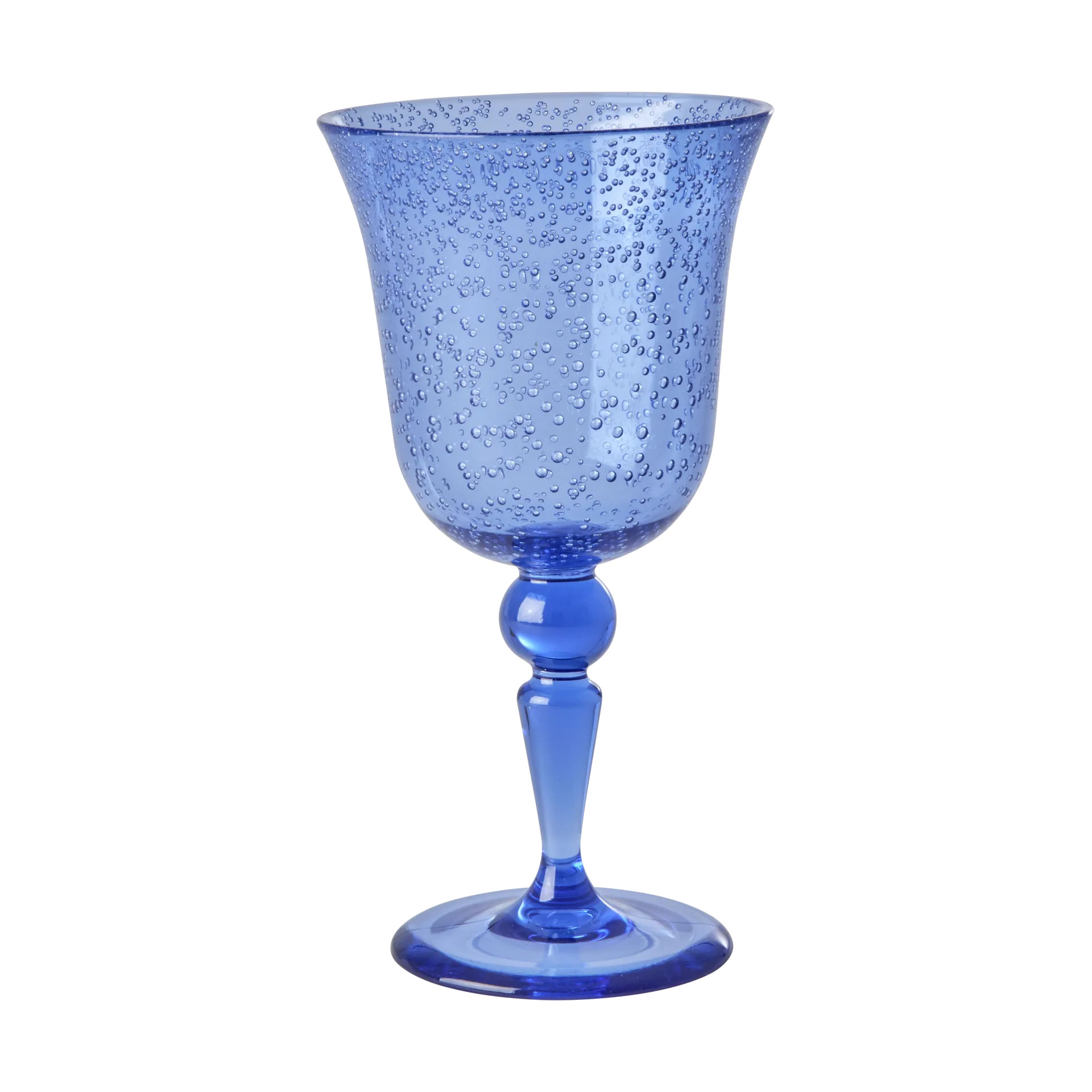 Verre à vin Rice Bubble Design 36 cl, Blue RICE