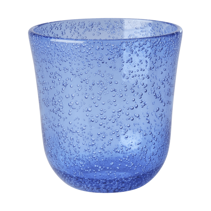 Verre en acrylique à motif bulle Rice 41 cl  - Blue - RICE