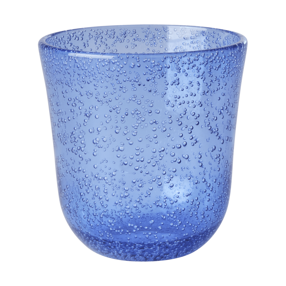 RICE Verre tumbler Rice Bubble Design acrylique 41 cl Blue