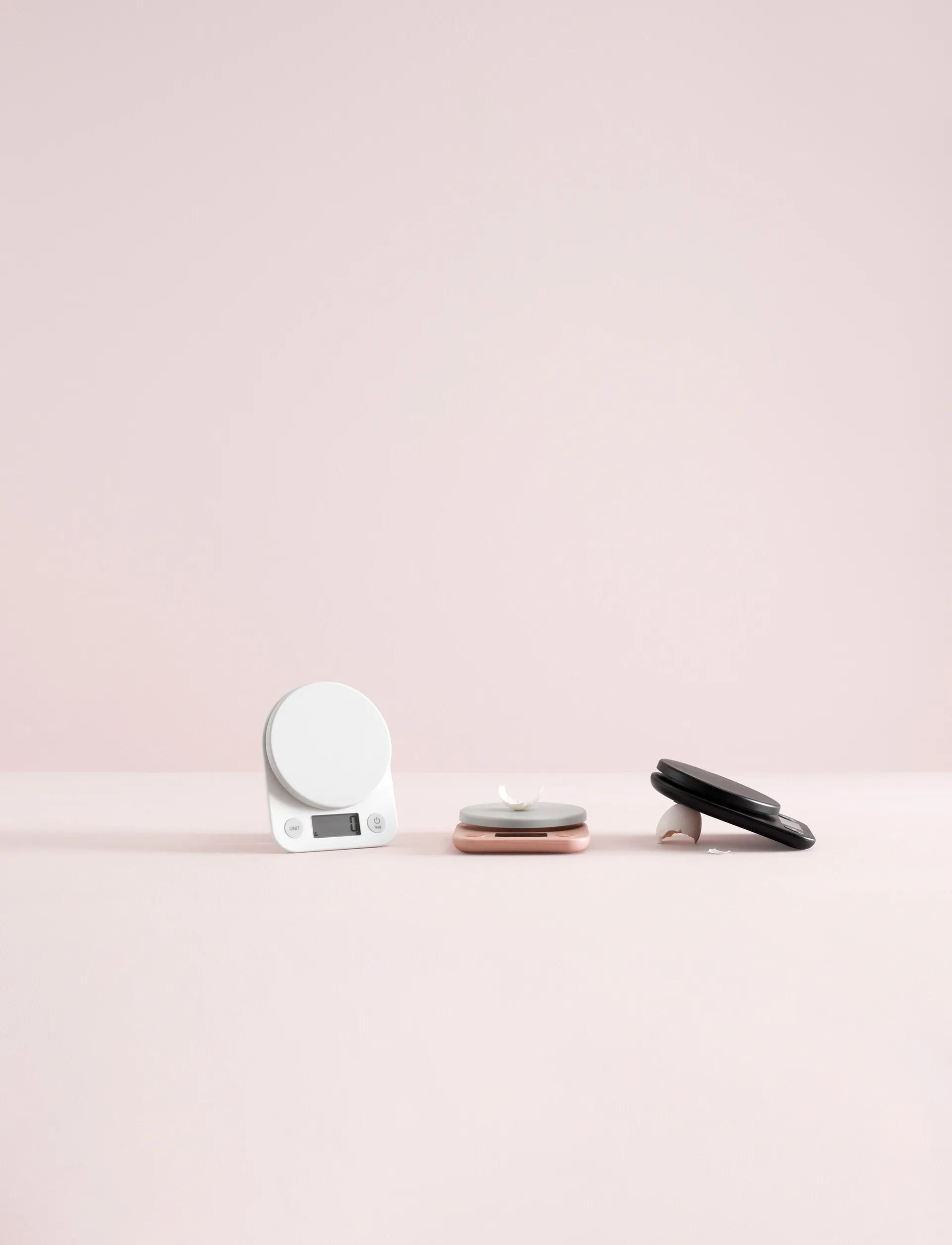 Balance de cuisine FOODIE, White RIG-TIG