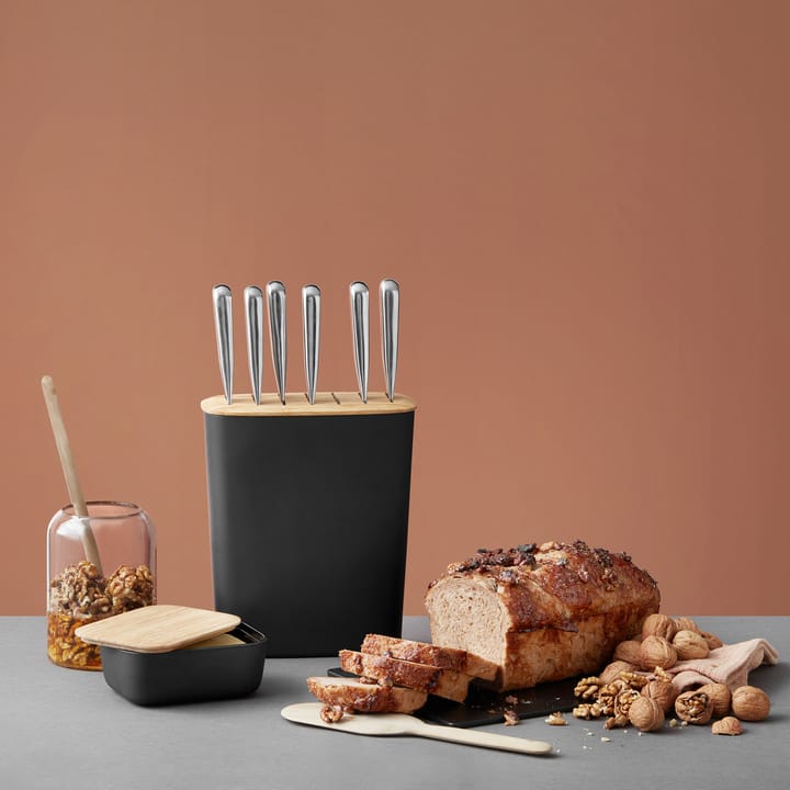 Bloc à couteaux BLOCK-IT, Noir RIG-TIG