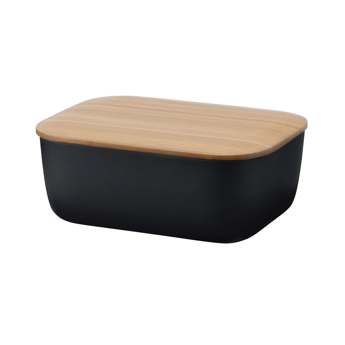 RIG-TIG Boîte à beurre BOX-IT Noir | Design Scandinave | Saladiers de service | Noir