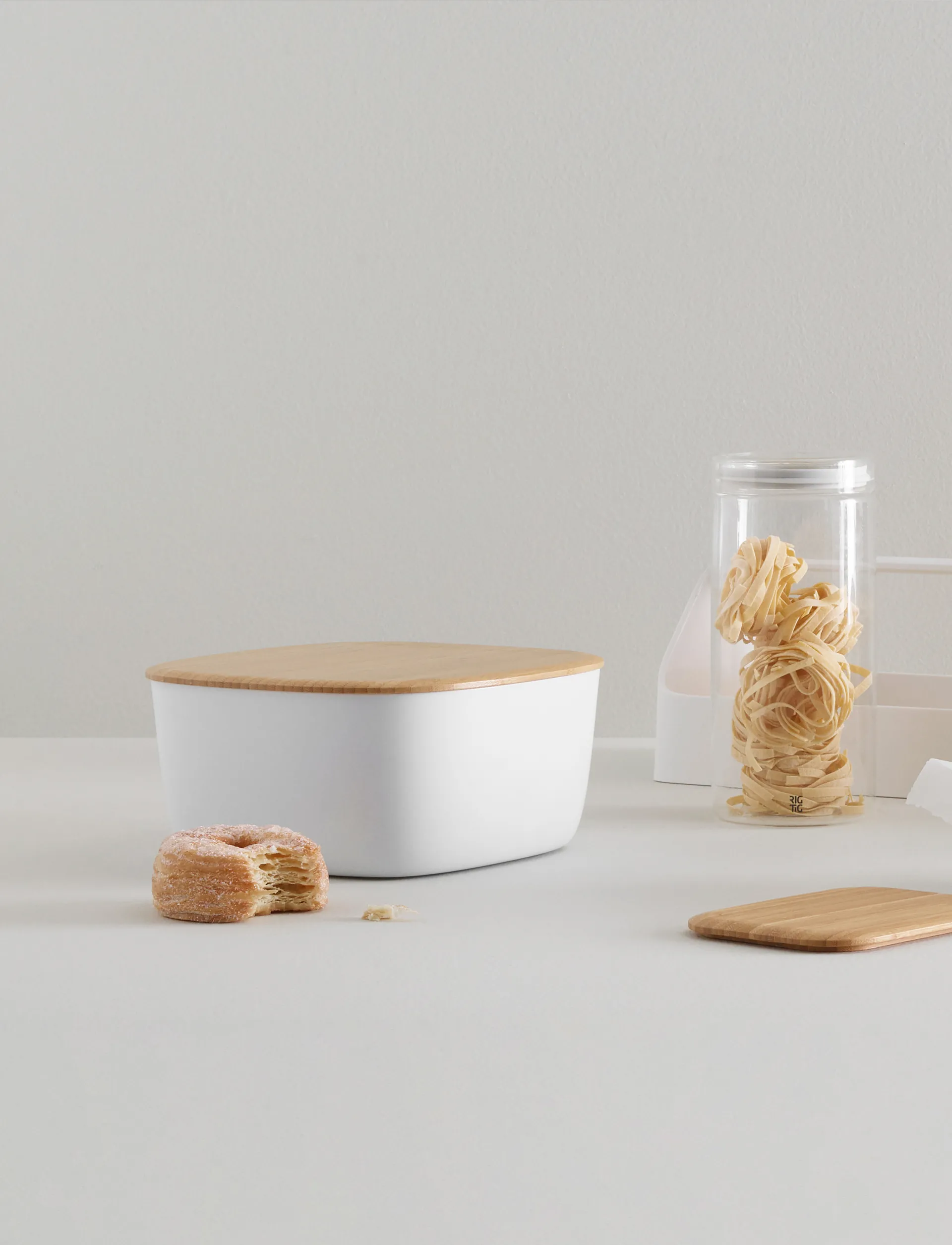 Boîte à pain BOX-IT 23x23 cm, White RIG-TIG