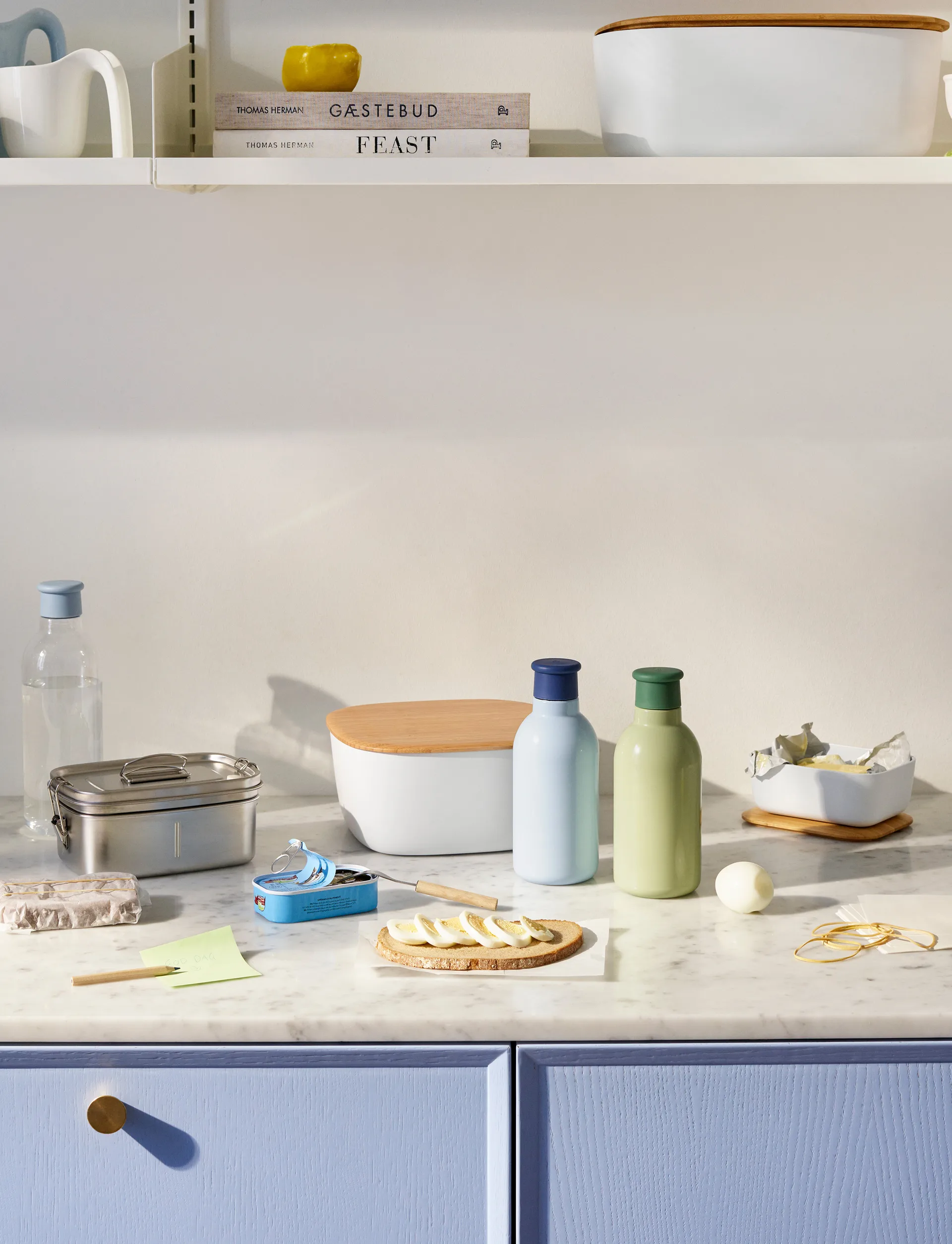 Boîte à pain BOX-IT 23x23 cm, White RIG-TIG