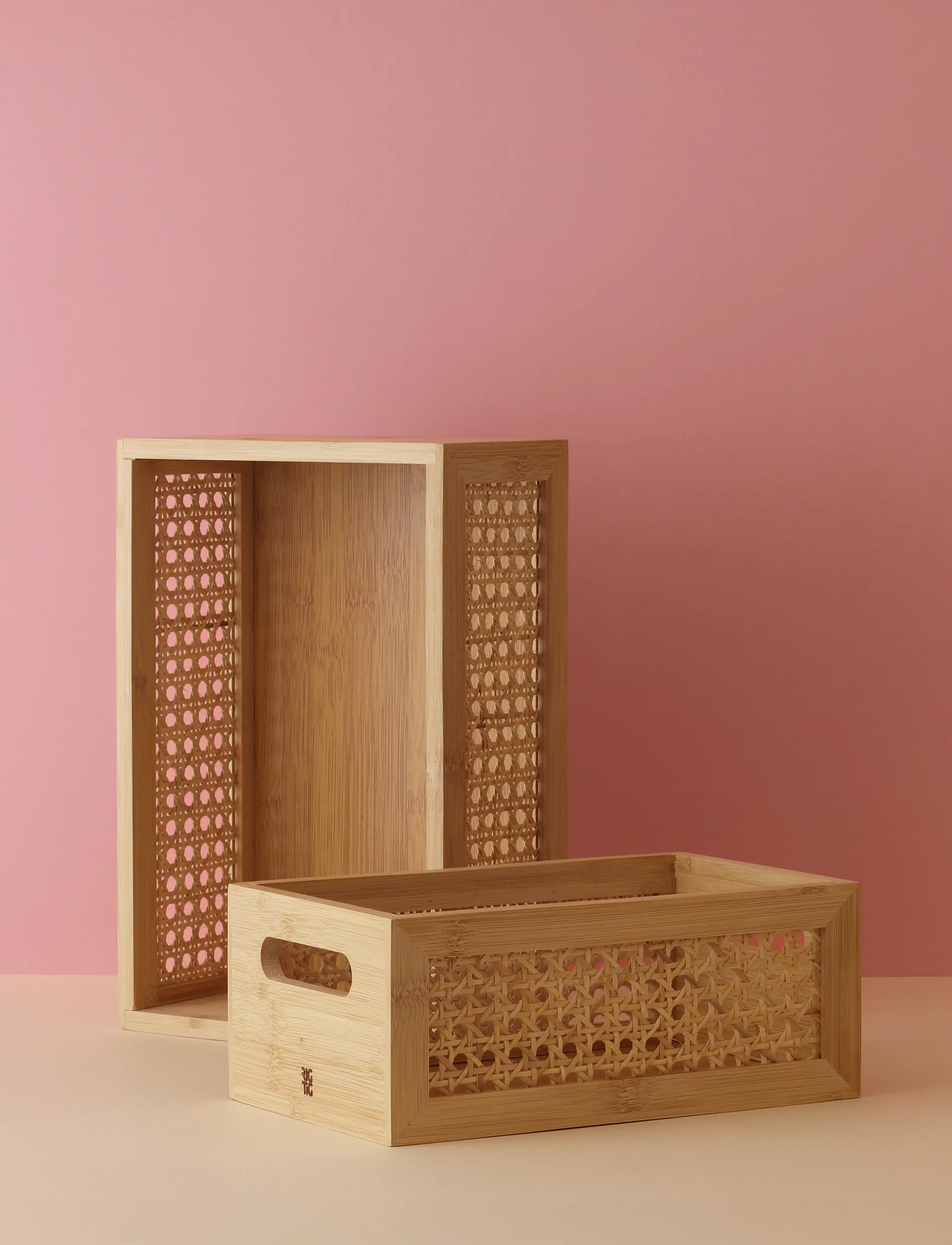 Boîte de rangement Bamboo Box 15x25 cm, Bambou RIG-TIG