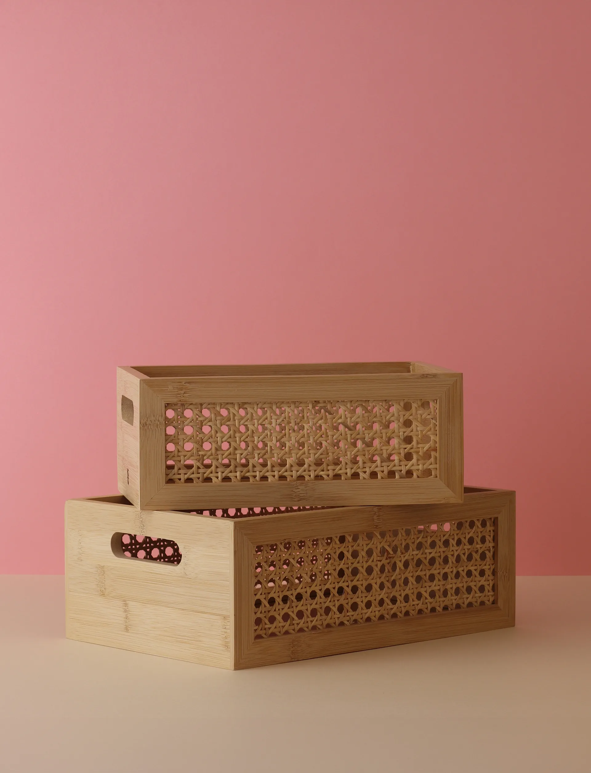 Boîte de rangement Bamboo Box 15x25 cm, Bambou RIG-TIG
