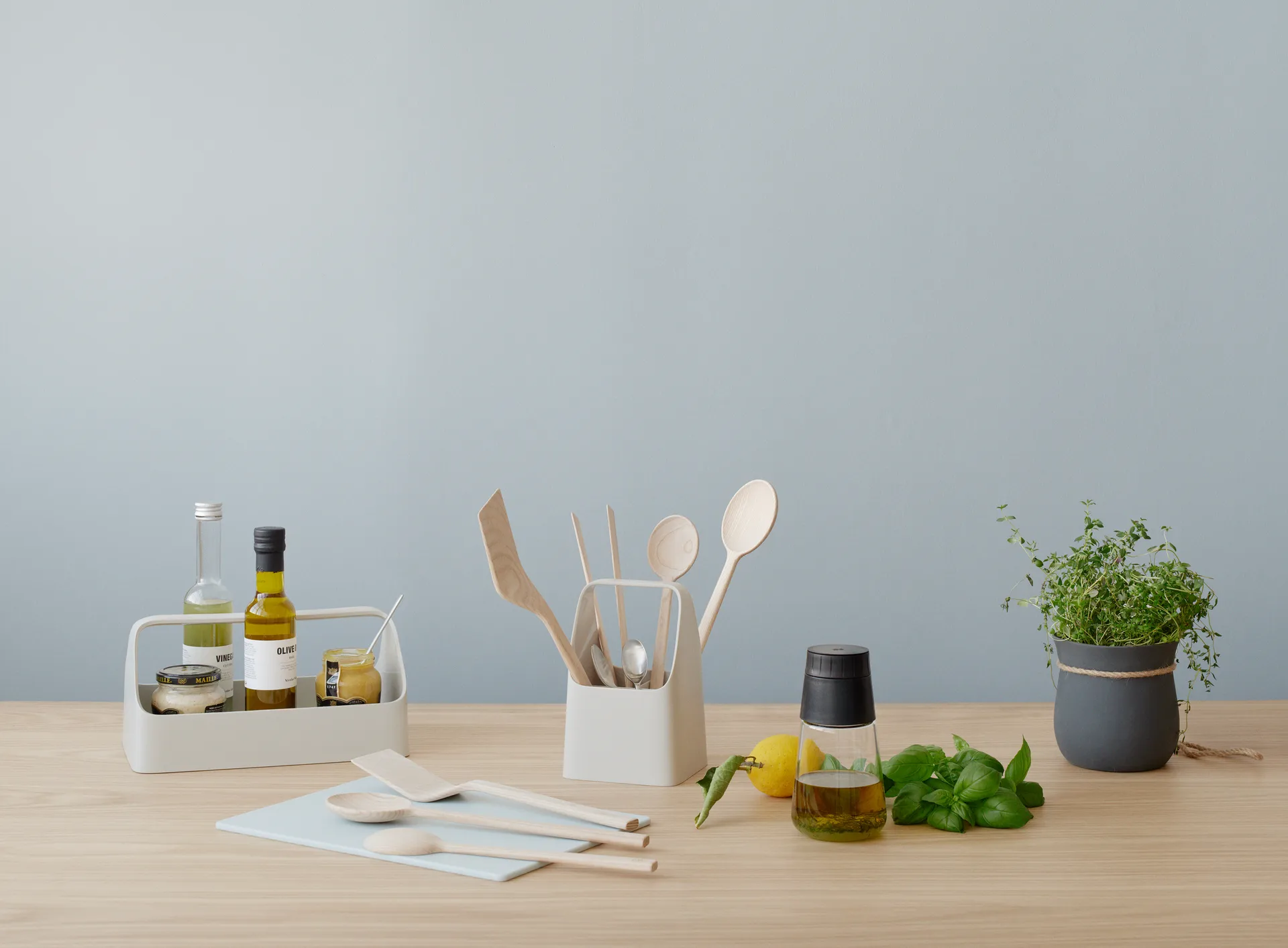 Boîte de rangement HANDY-BOX 12x12,5 cm, Gris clair RIG-TIG