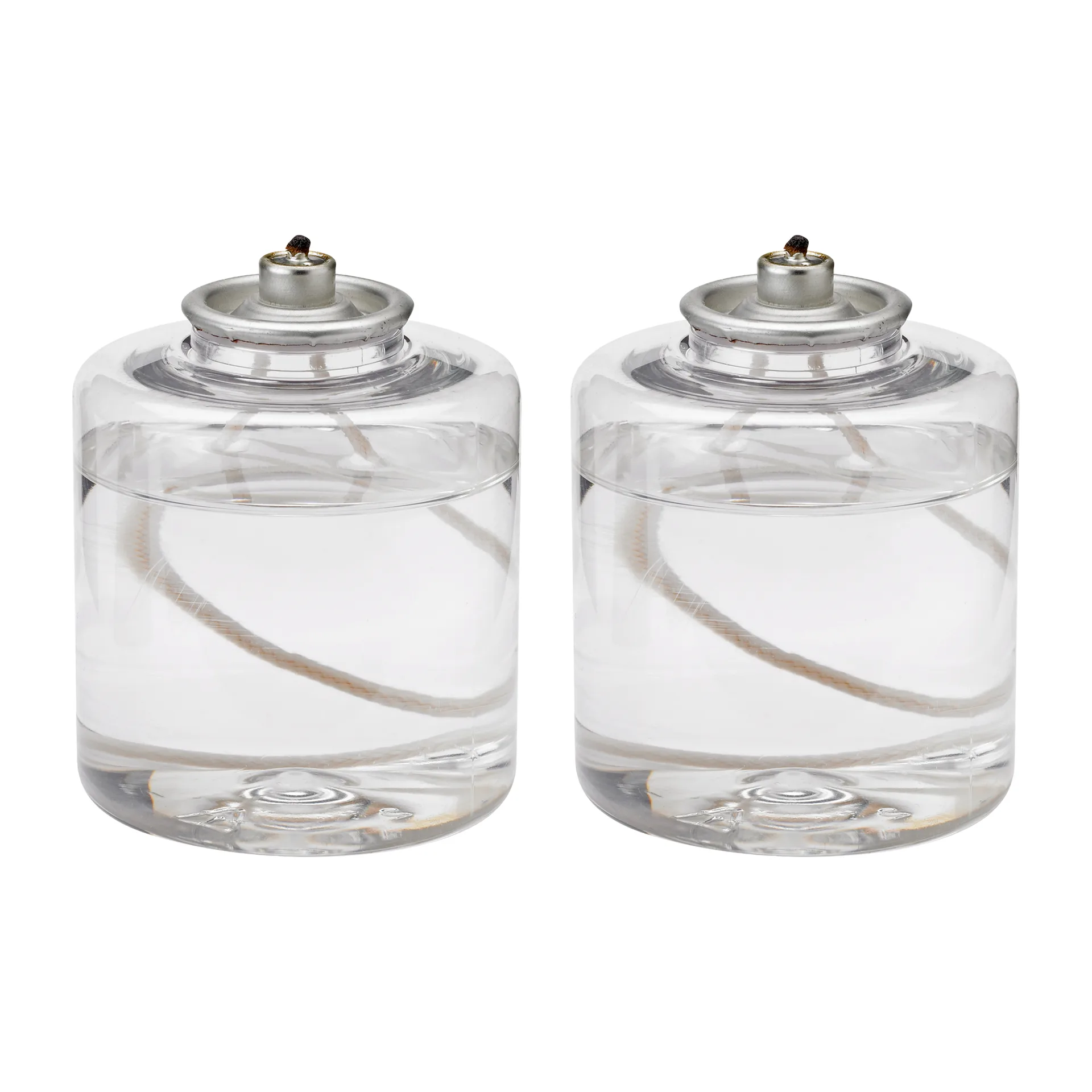 Bougie à huile végétale RIG-TIG Lot de 2, Clear RIG-TIG