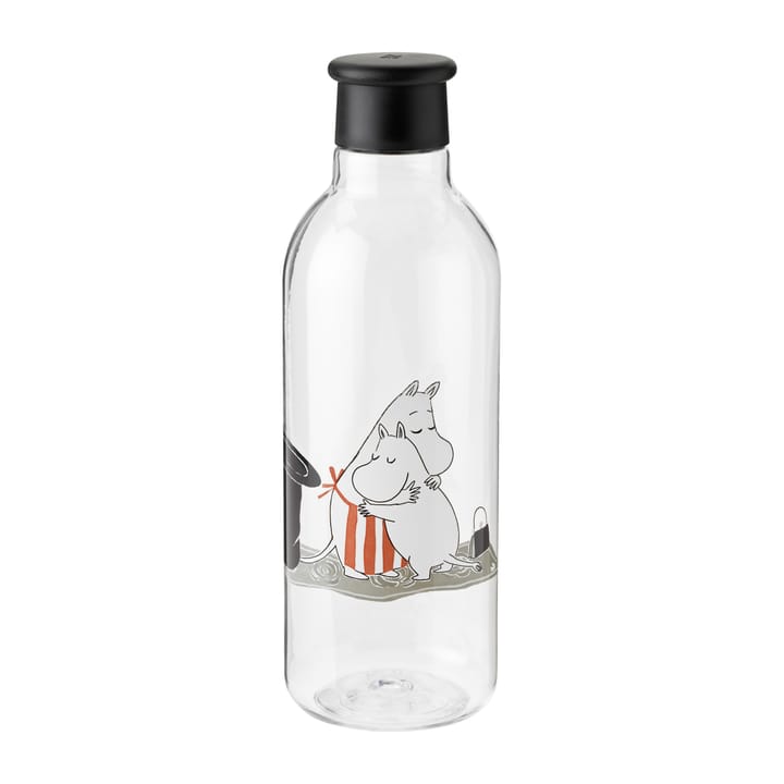 Bouteille à eau DRINK-IT Moomin 0,75 l - Black-red - RIG-TIG