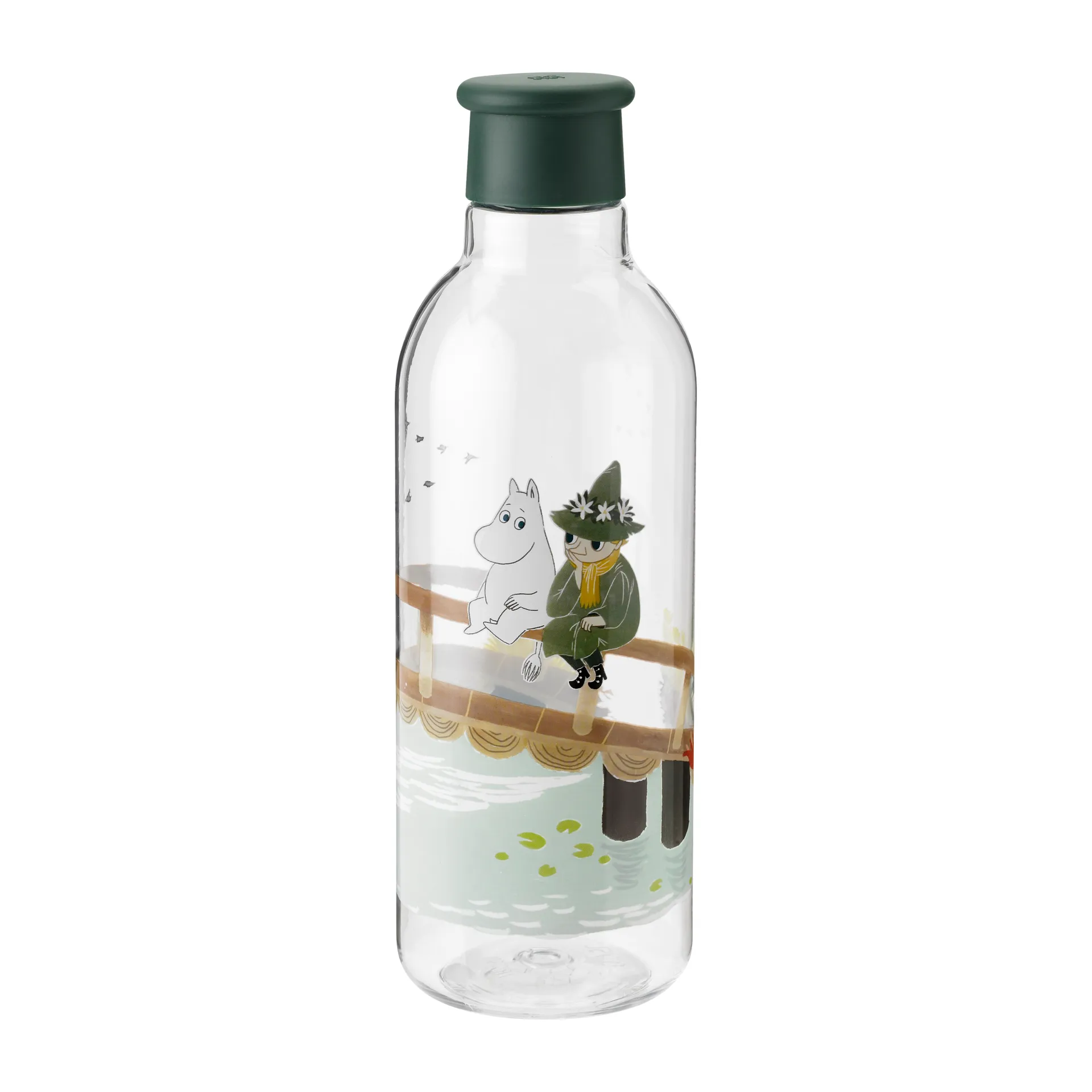 Bouteille à eau DRINK-IT Moomin 0,75 l, Dark green RIG-TIG