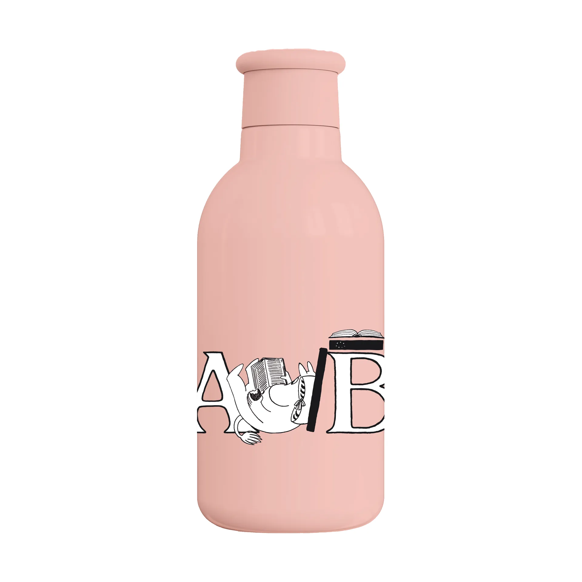 Bouteille thermos Moomin ABC 0,5 L, Moomin salmon RIG-TIG