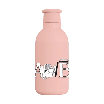 Bouteille thermos Moomin ABC 0,5 L - Moomin salmon - RIG-TIG