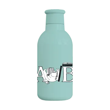 Bouteille thermos Moomin ABC 0,5 L - Moomin turqouise - RIG-TIG