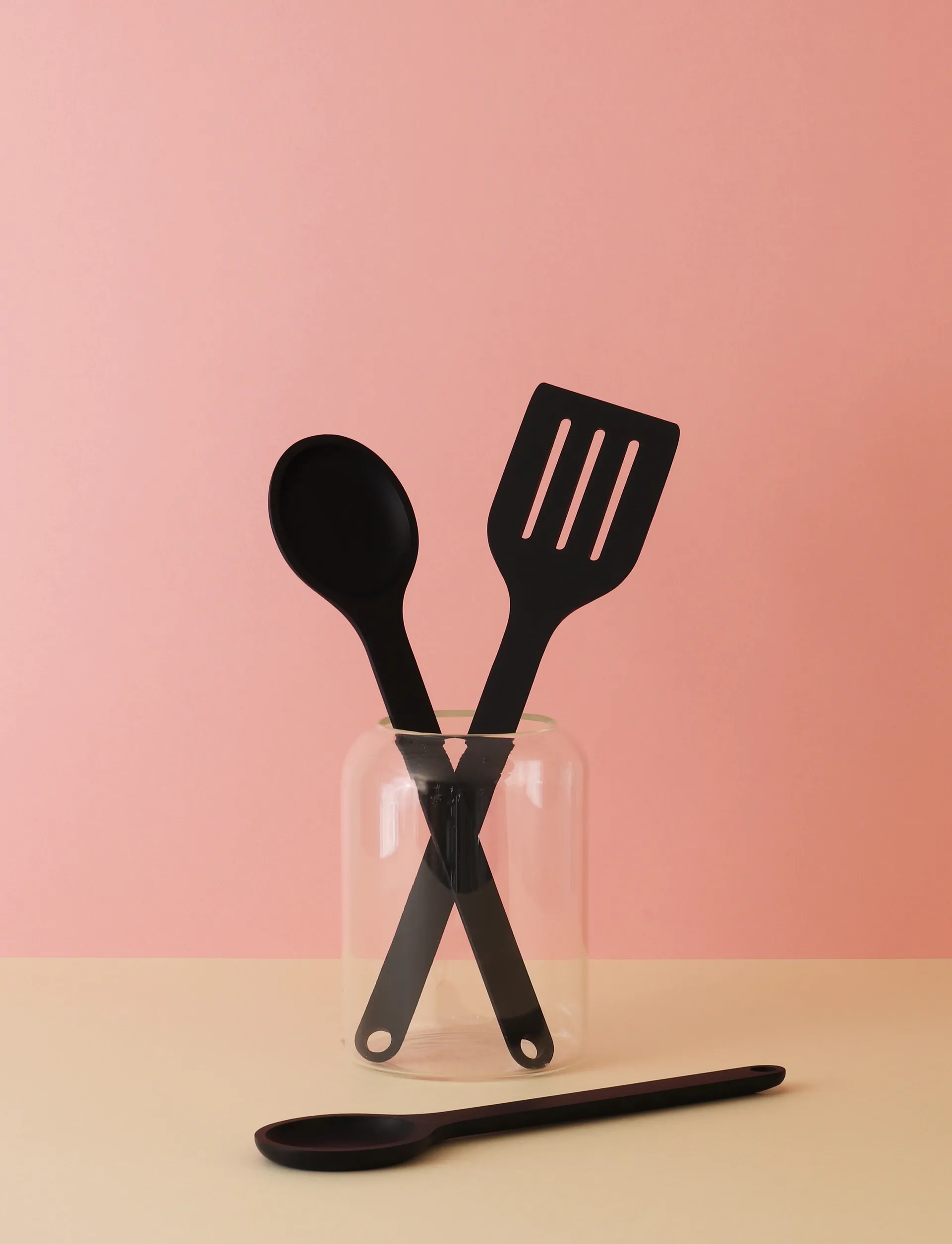 Cuillère de cuisine STIR-IT 26 cm, Black RIG-TIG