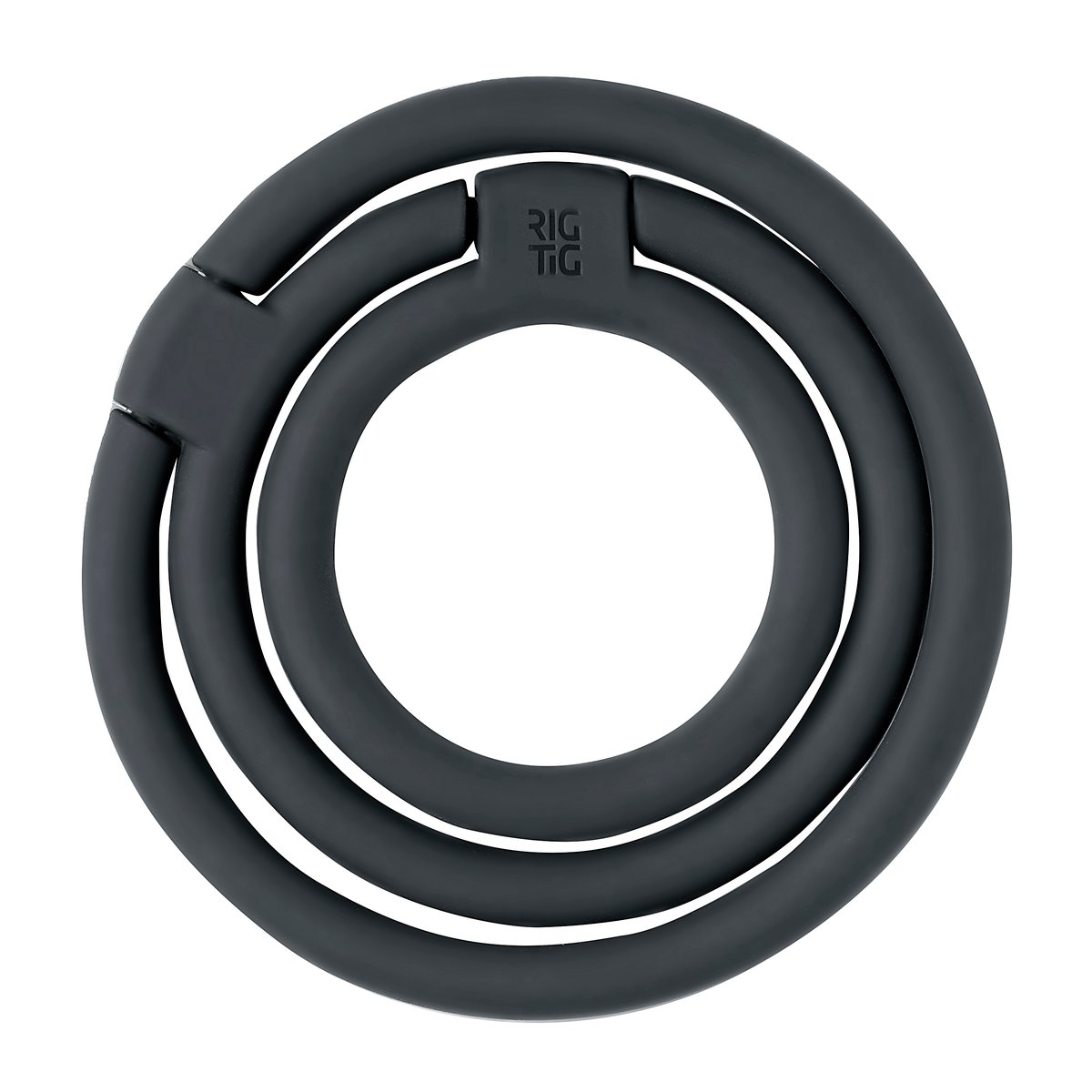 rig-tig dessous de plat circles ø13 cm noir