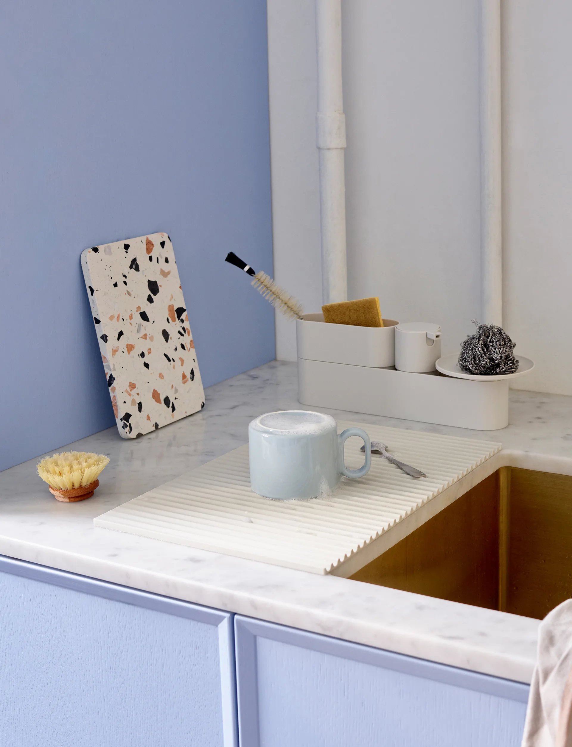 Égouttoir à vaisselle DISH-IT, Light grey RIG-TIG