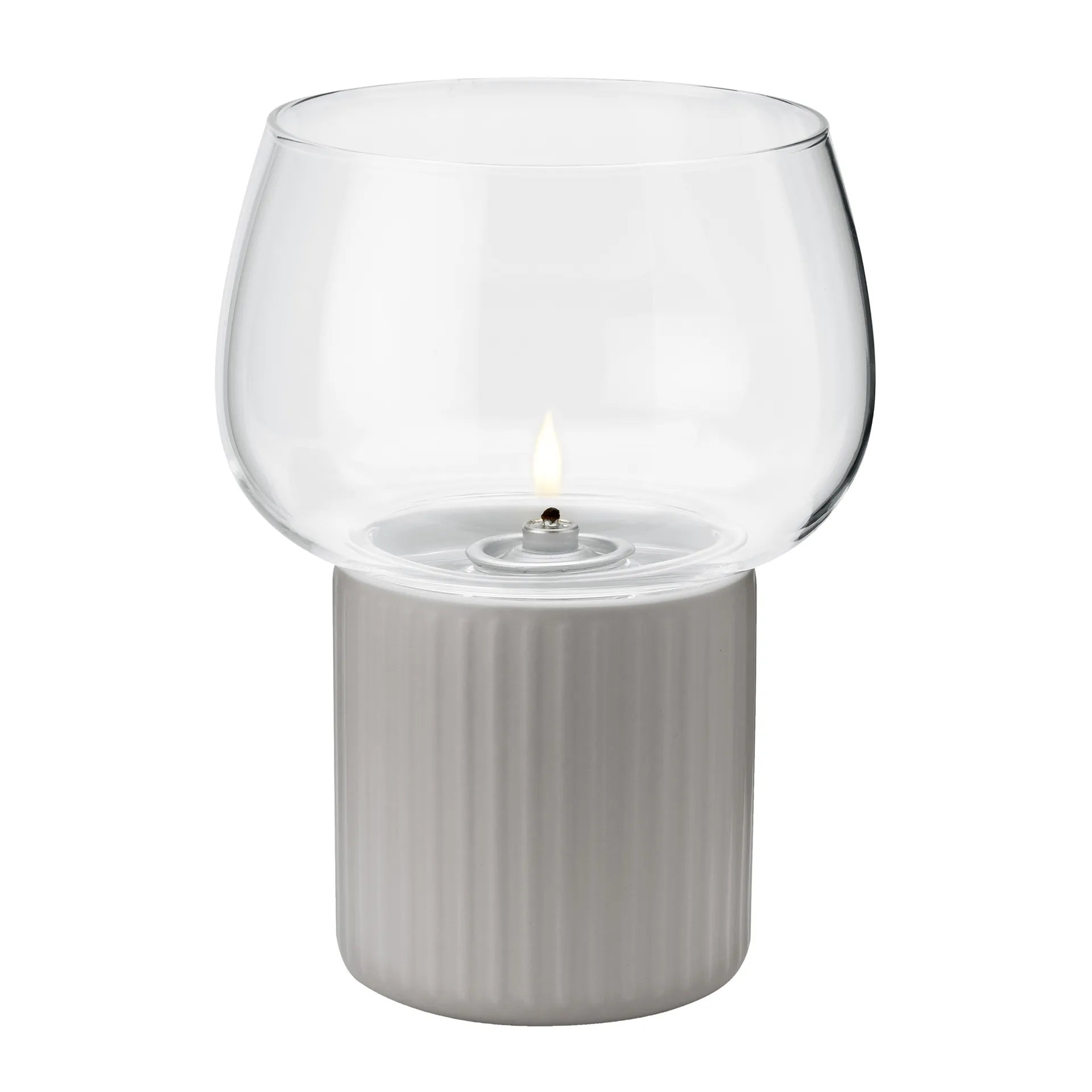 Lampe à huile ouragan HYGGE 16 cm, Gris RIG-TIG