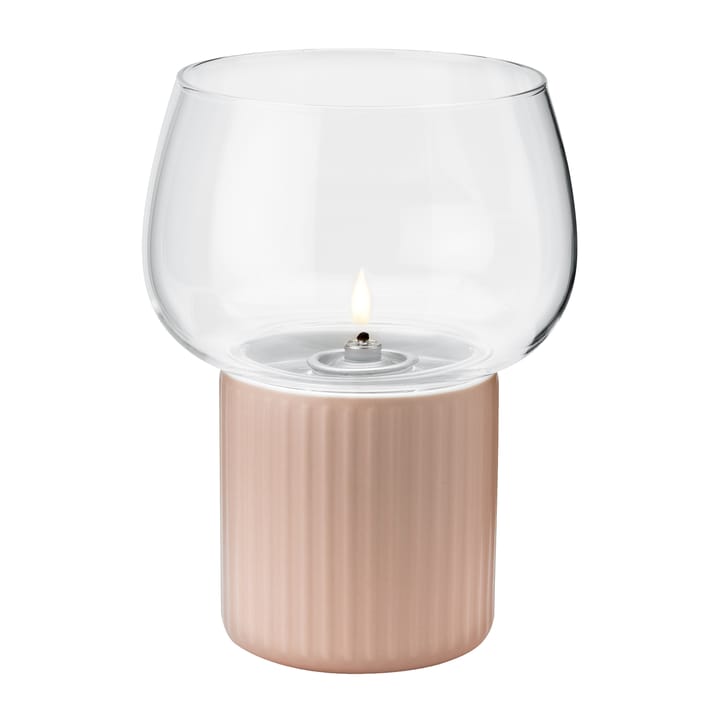 Lampe à huile ouragan HYGGE 16 cm - Rose - RIG-TIG