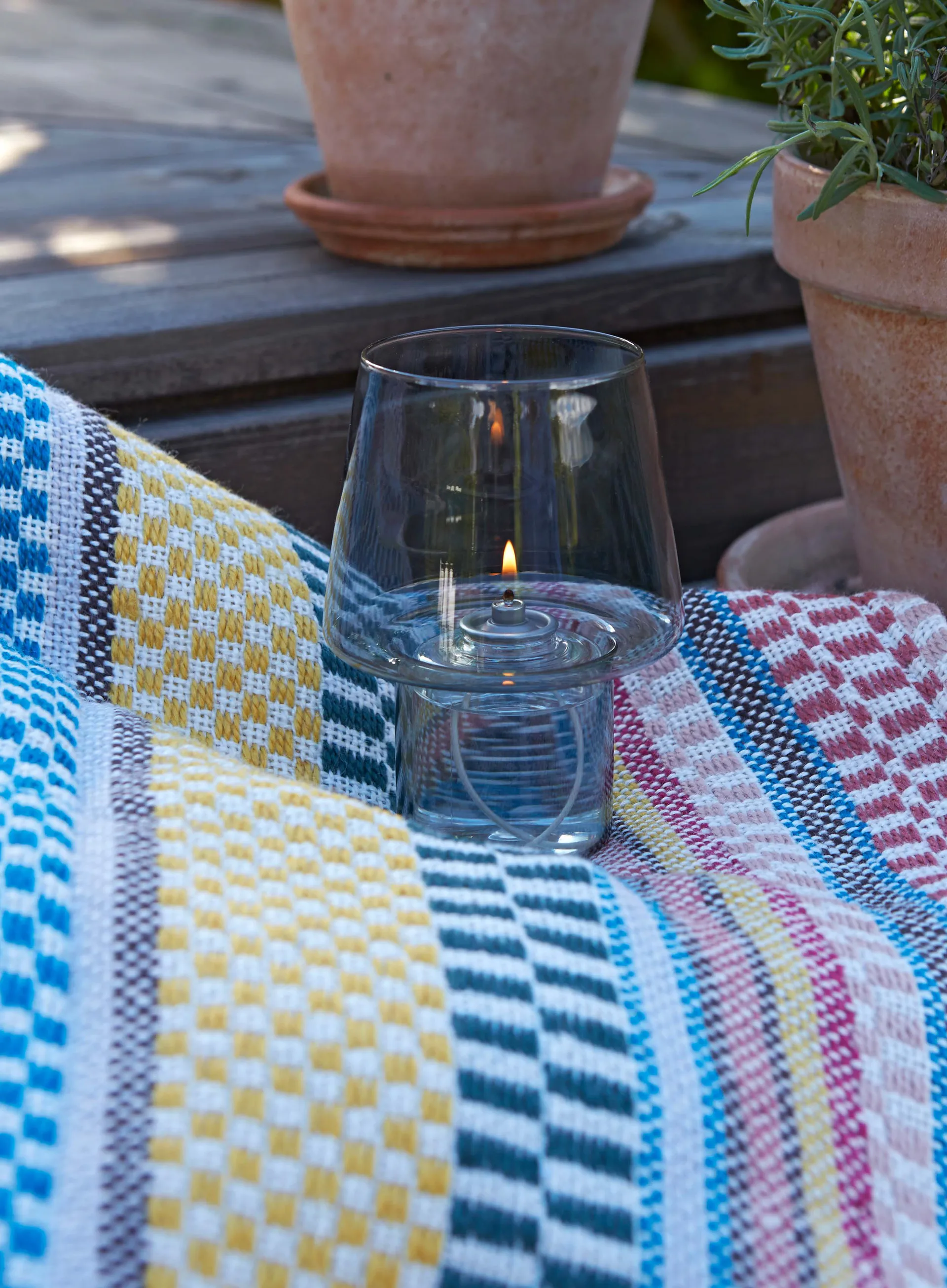 Lampe à huile VIVA 16,5 cm, Smoke RIG-TIG