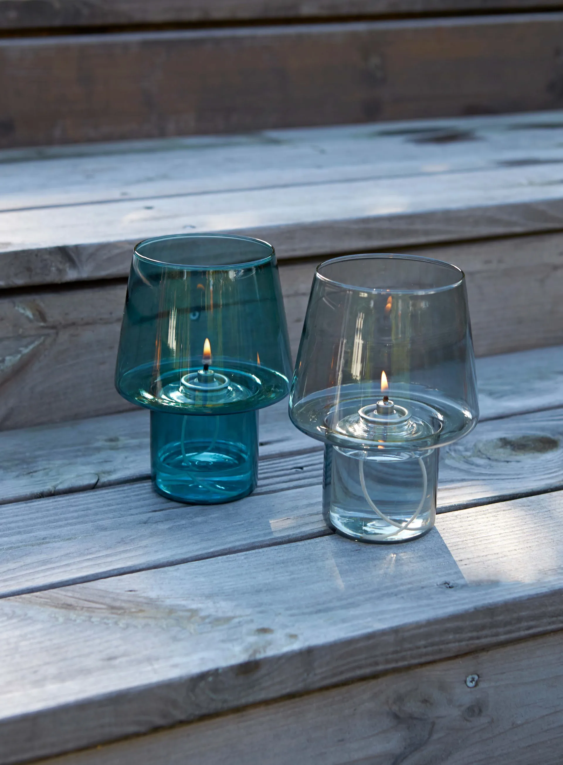 Lampe à huile VIVA 16,5 cm, Smoke RIG-TIG