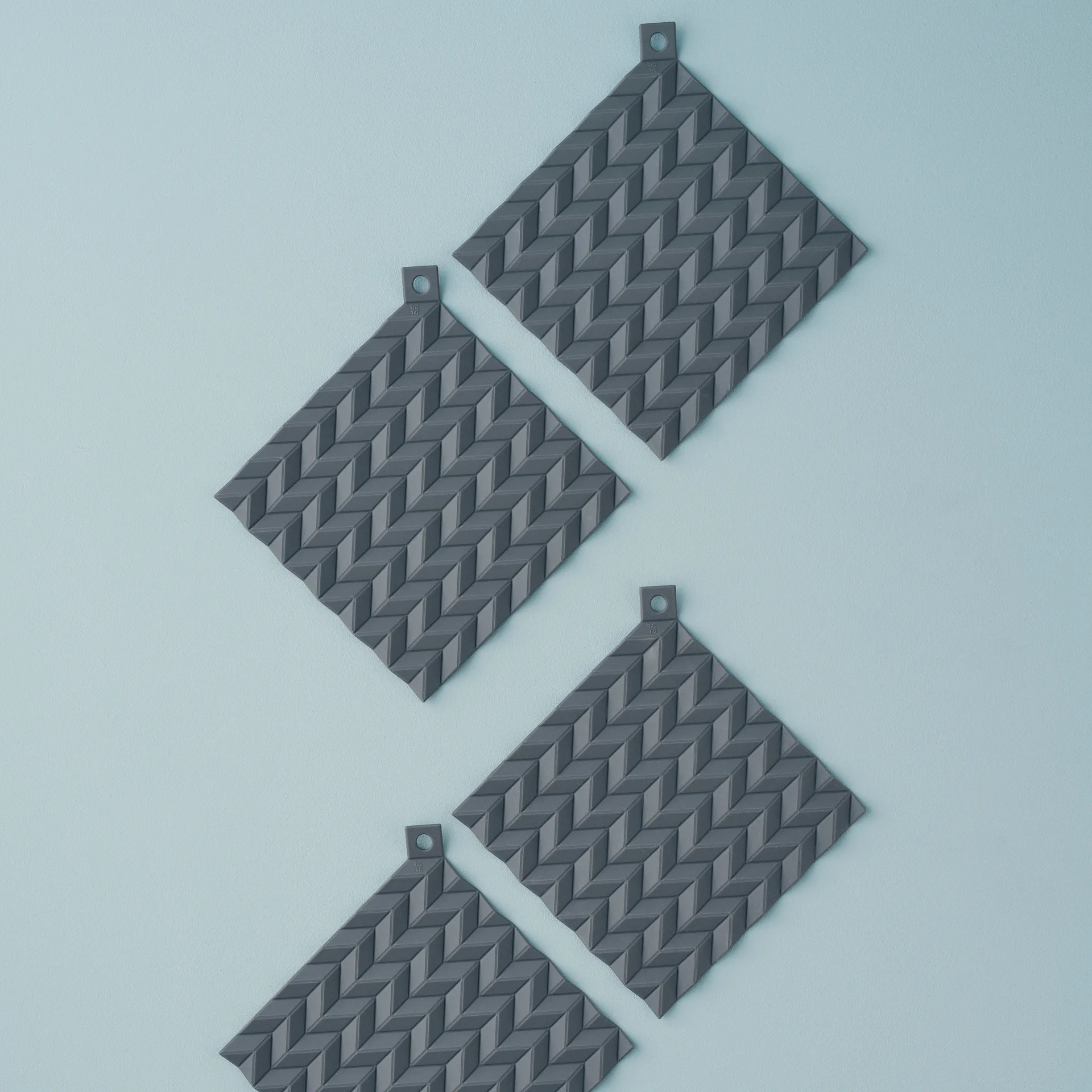 Manique HOLD-ON lot de 2, gris clair RIG-TIG