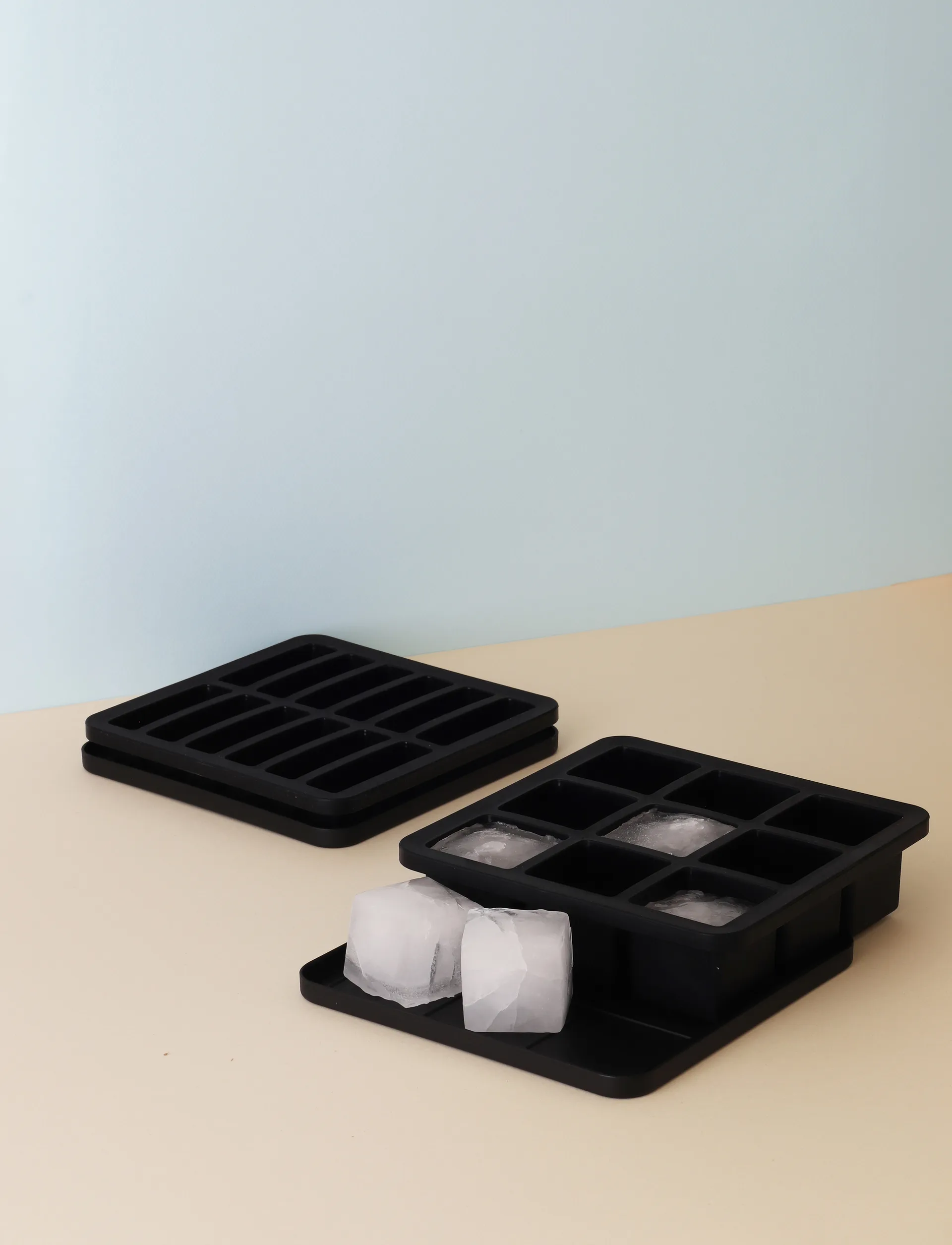 Moule à glaçons avec couvercle FREEZE-IT, 2,5x19x19 cm RIG-TIG
