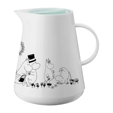 Pichet thermos HOTTIE Moomin 1 l - White-dusty green - RIG-TIG