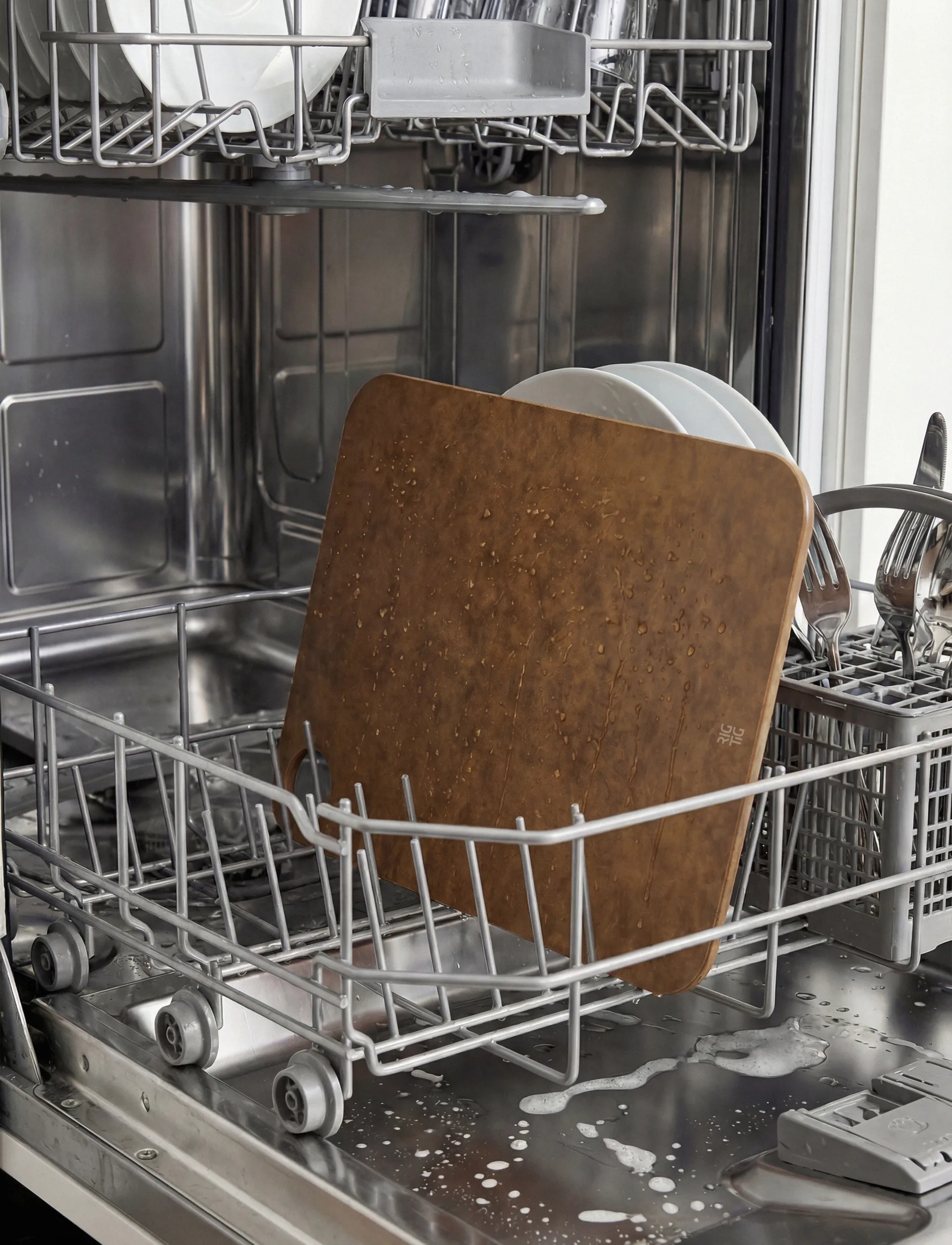 Planche à découper CUT-IT, Brown, 23,5x31 cm RIG-TIG