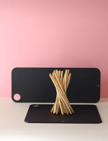 Planche à découper CUT-IT pizza noire - 34 cm - RIG-TIG