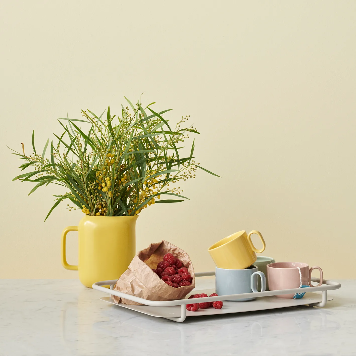 Plateau à service CARRY-ON 30x47 cm, Gris RIG-TIG