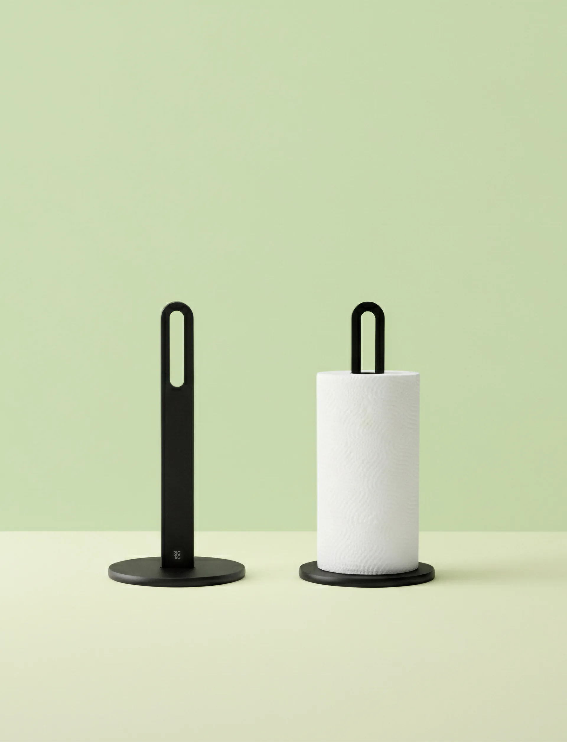 Porte-essuie-tout SPIN-IT, Black RIG-TIG