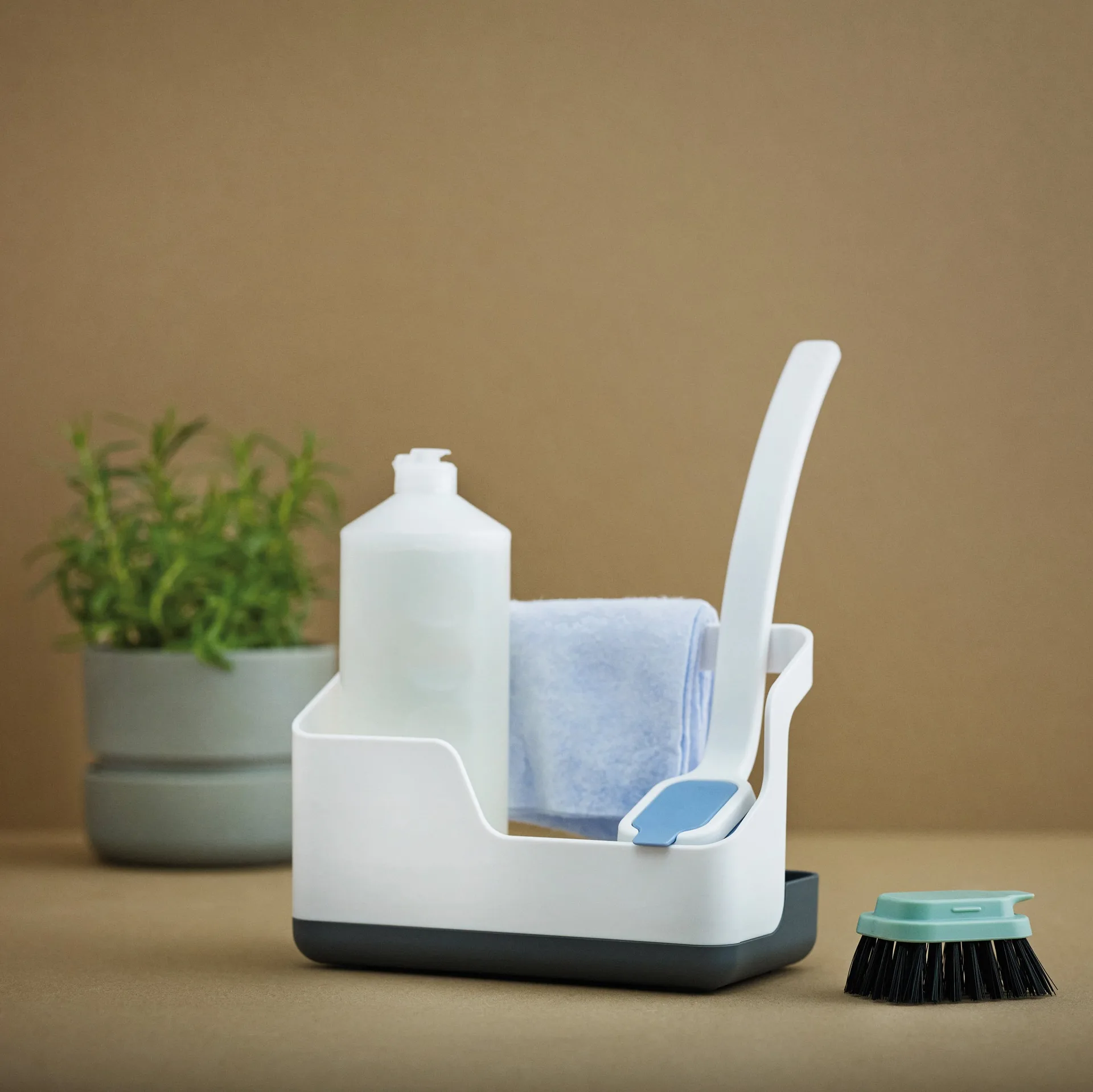Rangement Sink-Caddy, blanc-gris RIG-TIG