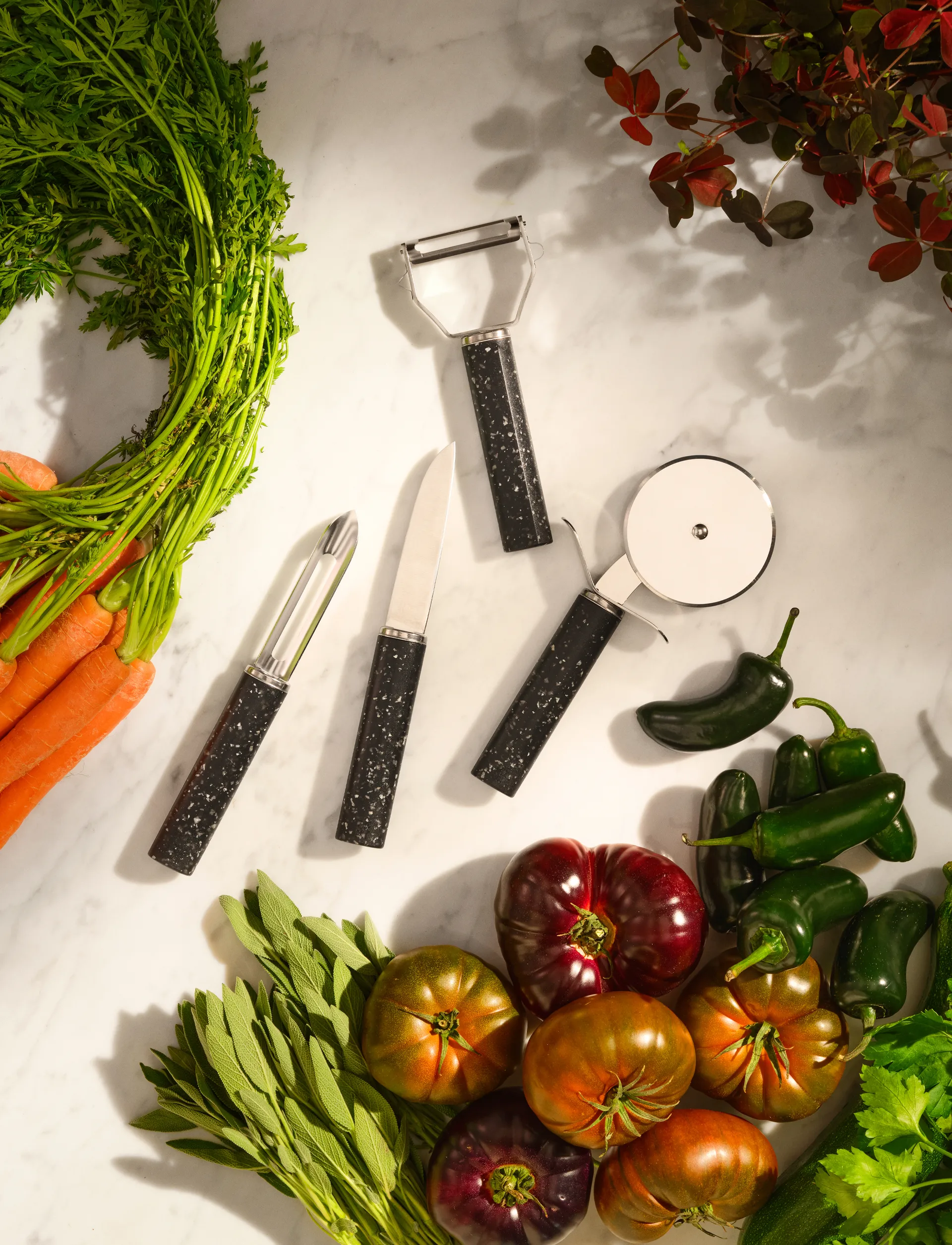 Roulette à pizza REDO 18,2 cm, Black RIG-TIG