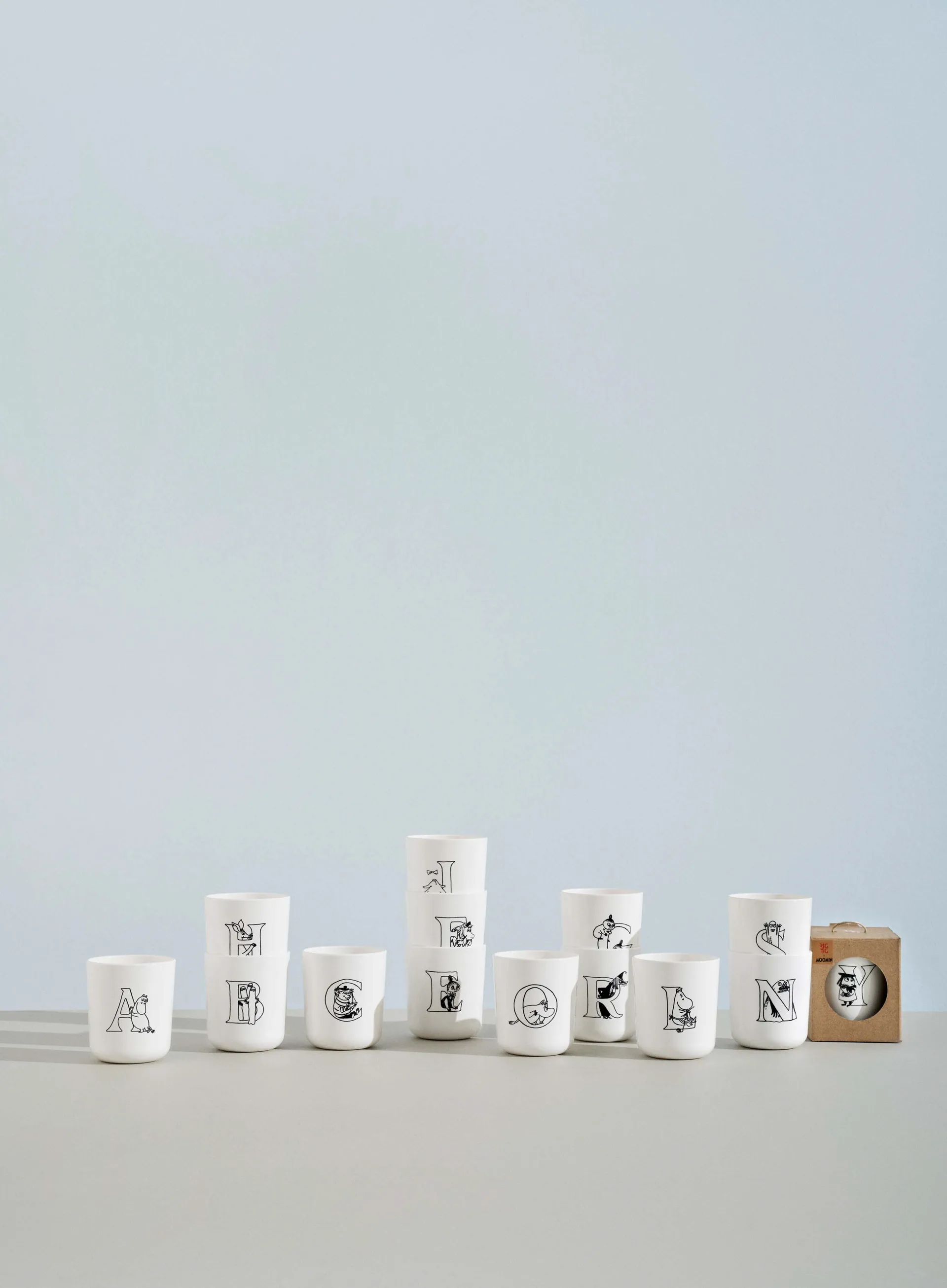 Tasse Moomin ABC 20 cl, C RIG-TIG