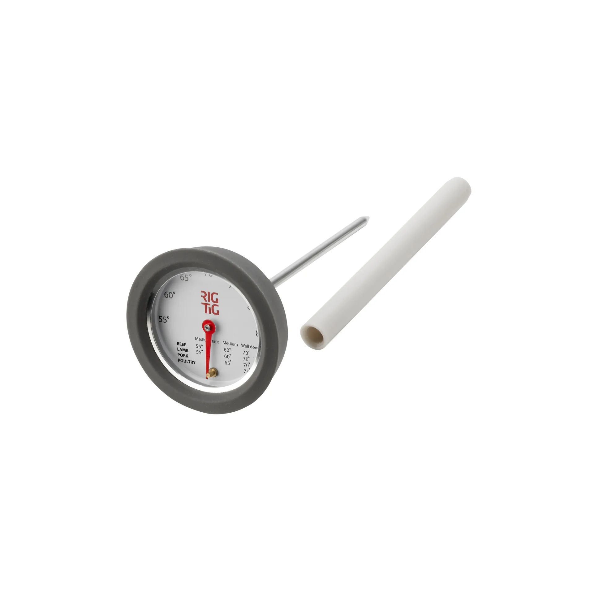 Thermomètre à viande NAIL-IT, gris RIG-TIG