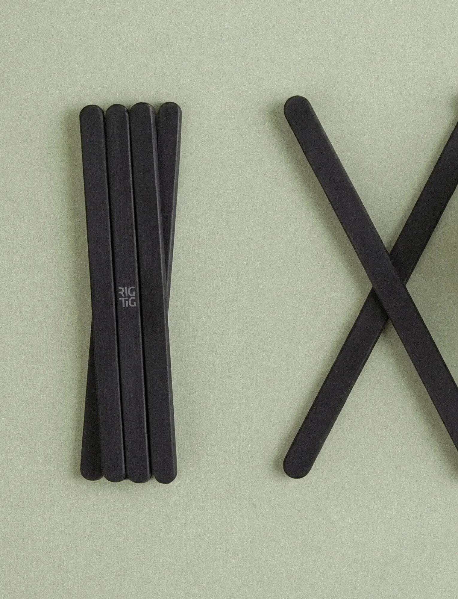TRIX dessous de plat, Noir, 20,7 cm RIG-TIG