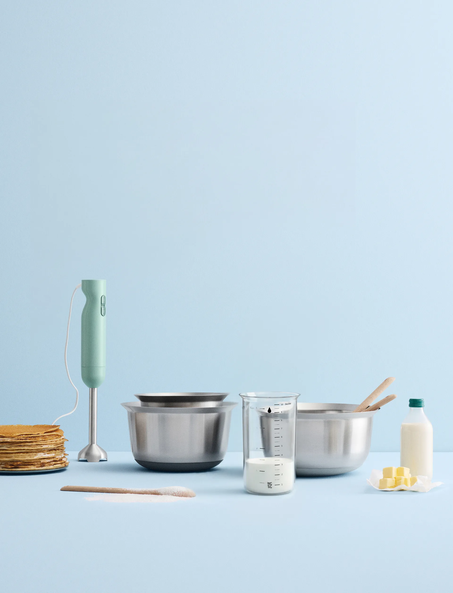 Verre doseur MIX-IT, Clear, 1 L RIG-TIG