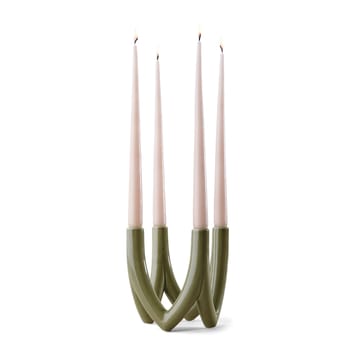 Bougeoir Chandelier no. 56 - Olive green - Ro Collection