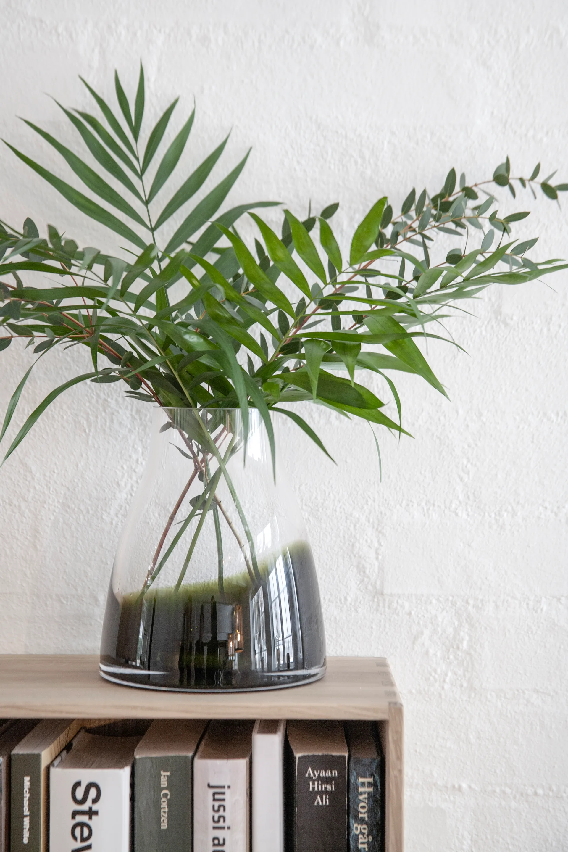 Vase à fleurs No 2, Moss green Ro Collection