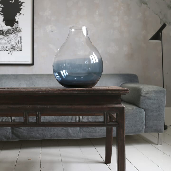 Vase à fleurs No 24, Bleu indigo Ro Collection